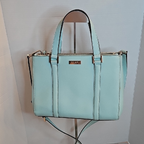 kate spade Handbags - Kate Spade Sky Blue Satchel